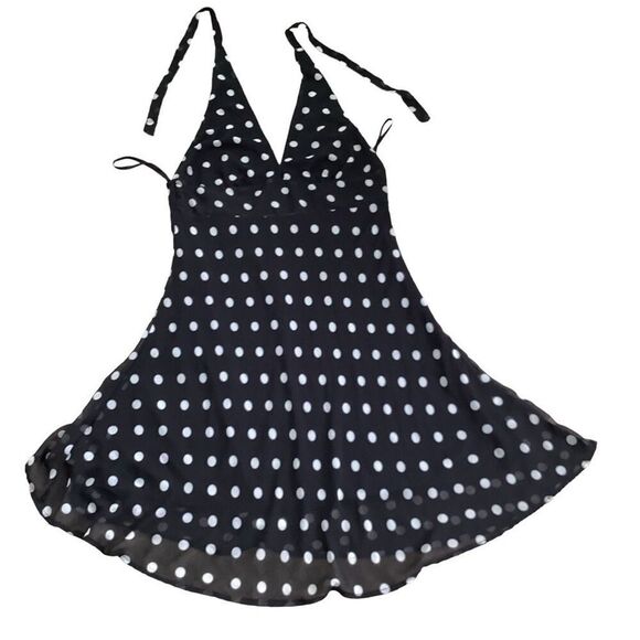 DCC Missy Halter 1950s Retro Classic Pinup Girl Rockabilly Style Polka Dot Swing - Picture 2 of 11